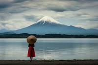 Mountain lake photography landscape. 