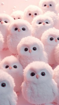 Baby owl animal nature bird. AI generated Image by rawpixel.
