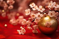 Cherry blossom decoration flower cherry. AI generated Image by rawpixel.