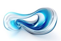 Abstract swirl shape white background. AI generated Image by rawpixel.