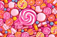  Candy background confectionery backgrounds lollipop. AI generated Image by rawpixel.