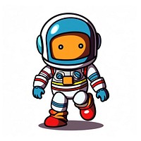 Cute flowing Astronaut astronaut robot futuristic. AI generated Image by rawpixel.