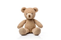 Bear doll plush toy representation. AI generated Image by rawpixel.
