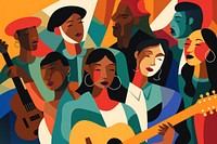 Celebrating unity through diversity art performance musician