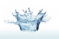 Crown water Liquid splash transparent white background refreshment splattered. AI generated Image by rawpixel.