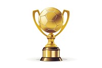 Trophy Football football sports. AI generated Image by rawpixel.
