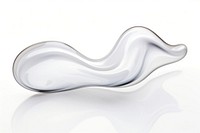 Fluid liquid shape white white background accessories. AI generated Image by rawpixel.