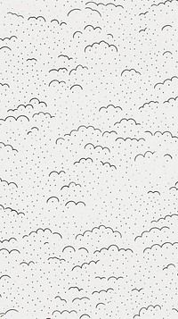 Cloud pattern backgrounds white. AI generated Image by rawpixel.