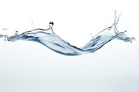Water white background splattered simplicity. AI generated Image by rawpixel.
