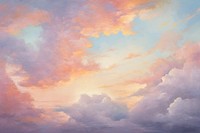 Abstract cloudy pattern painting backgrounds landscape. AI generated Image by rawpixel.