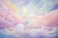 Abstract cloudy pattern painting backgrounds landscape. AI generated Image by rawpixel.