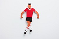 Footballer footwear determination competition. AI generated Image by rawpixel.