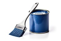 Brush blue white background container. AI generated Image by rawpixel.
