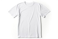 Plain t-shirt sleeve white coathanger. AI generated Image by rawpixel.
