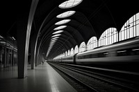 Transportation train station vehicle. AI generated Image by rawpixel.