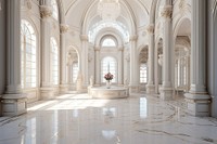Palace flooring architecture spirituality. AI generated Image by rawpixel.
