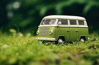 Transportation grass van vehicle. AI generated Image by rawpixel.