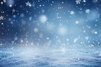 Winter snow illuminated backgrounds snowflake. AI generated Image by rawpixel.