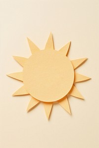 Sun paper craft art. AI generated Image by rawpixel.