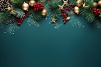 Chirstmas border backgrounds christmas green. AI generated Image by rawpixel.