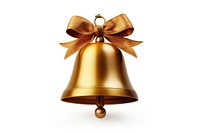 Christmas bell white background celebration decoration. AI generated Image by rawpixel.