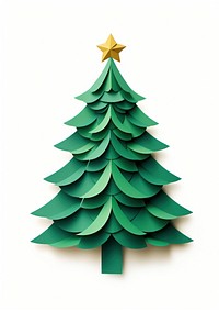 Chrismas tree christmas symbol paper. AI generated Image by rawpixel.