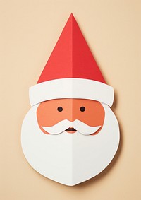 Santa Claus paper hat anthropomorphic. AI generated Image by rawpixel.
