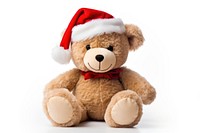 Merry christmas plush cute bear. AI generated Image by rawpixel.