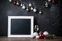 New year christmas decoration blackboard. AI generated Image by rawpixel.