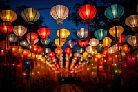 New year festival lighting celebration. AI generated Image by rawpixel.