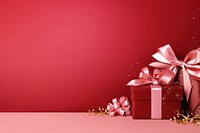 Giftbox background decoration red celebration. AI generated Image by rawpixel.