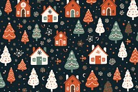 Christmas pattern backgrounds confectionery. AI generated Image by rawpixel.
