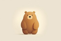 Bear mammal representation wildlife. AI generated Image by rawpixel.