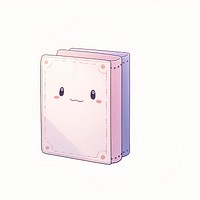 Standing book electronics rectangle cartoon. AI generated Image by rawpixel.