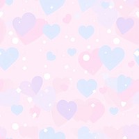 Heart pattern backgrounds defocused. AI generated Image by rawpixel.