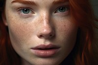 Woman skin adult face. AI generated Image by rawpixel.