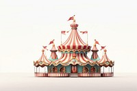Tent recreation carousel park. AI generated Image by rawpixel.