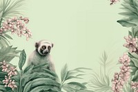 Lemur wild animal plant wildlife mammal. AI generated Image by rawpixel.