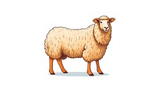 Sheep livestock animal mammal. AI generated Image by rawpixel.
