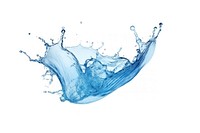 Water blue white background refreshment. AI generated Image by rawpixel.