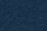 Chinese traditional wave pattern background backgrounds tranquility repetition. AI generated Image by rawpixel.