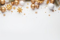 Christmas backgrounds decoration white. AI generated Image by rawpixel.