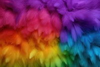 Rainbow fluffy texture purple backgrounds lightweight