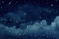 Moon And Stars Background backgrounds astronomy outdoors. AI generated Image by rawpixel.