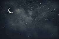 Moon dark night sky backgrounds astronomy outdoors. AI generated Image by rawpixel.