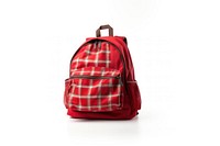 Red School Backpack backpack bag red. AI generated Image by rawpixel.