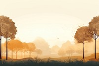 Trees background landscape outdoors sunrise. AI generated Image by rawpixel.