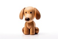 Dog wood toy figurine. AI generated Image by rawpixel.