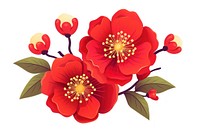 Chinese new year flower hibiscus petal. AI generated Image by rawpixel.