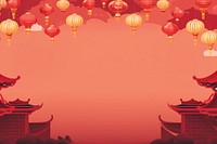 Chinese celebration background backgrounds festival architecture. AI generated Image by rawpixel.